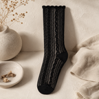 CouldNook Corset Lace Up Mesh Socks - Statement Shoe Accent
