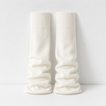 CouldNook Plush Tall Leg Warmer Covers - Cozy Outfit Accent