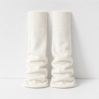 CouldNook Plush Tall Leg Warmer Covers - Cozy Outfit Accent