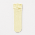 CouldNook Cozy Scalloped Cooling Crew Socks - Light Shoe Accent