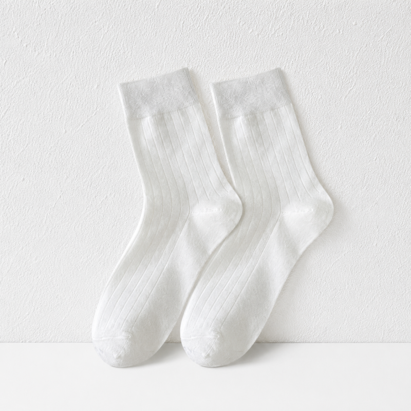 CouldNook Cozy Ribbed Crew Socks - Everyday Wardrobe Accent