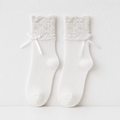 CouldNook Cozy Ruffled Scrunch Crew Socks - Soft Layered Accent