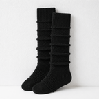 CouldNook Cozy Ribbed Slouch Leg Warmers - Warm Layering Accent
