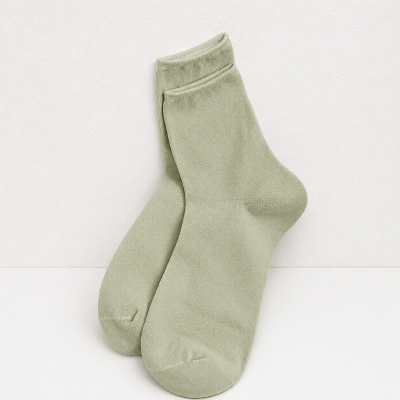 CouldNook Cozy Slouch Crew Socks - Soft Everyday Accent