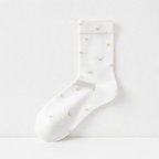 CouldNook Subtle Pattern Ankle Socks - Everyday Shoe Accent