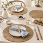 CouldNook Cotton Rope Woven Table Mat- Resistant Dining Pad