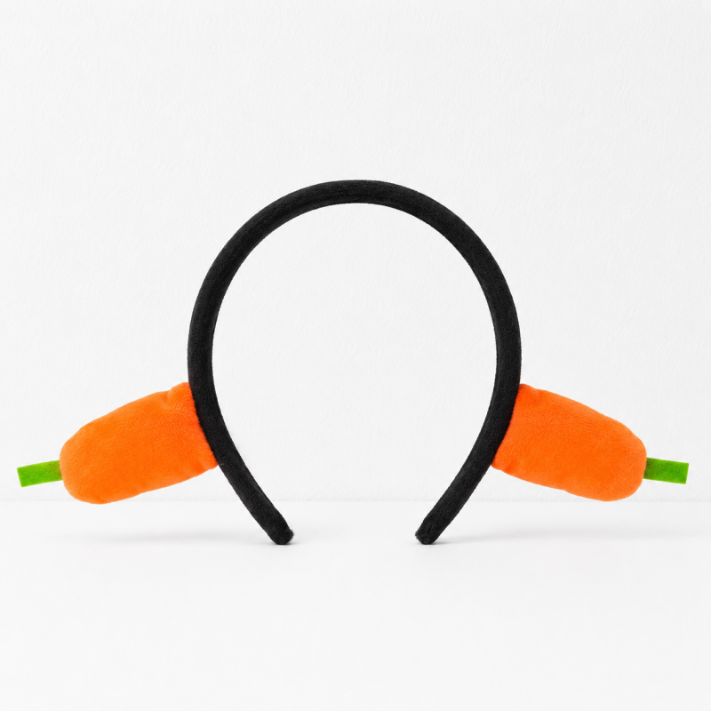 CouldNook Food Character Plush Headband - Soft Hair Accessory