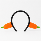 CouldNook Food Character Plush Headband - Soft Hair Accessory