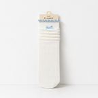 CouldNook Cozy Ruffle Bow Crew Socks - Soft Everyday Accent