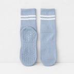 CouldNook Grip Striped Crew Socks - Home Studio Accent