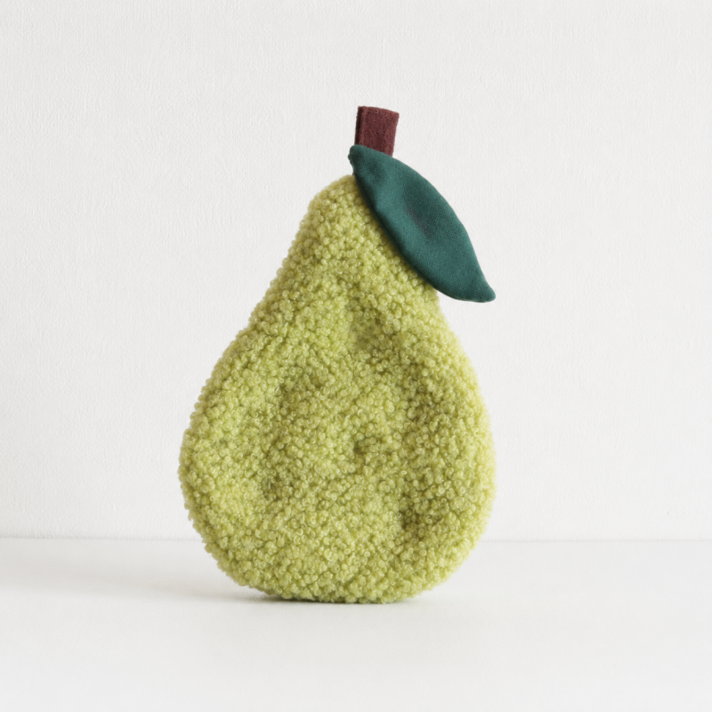CouldNook Pear Shaped Coaster - Aesthetic Fabric Accessory Mat