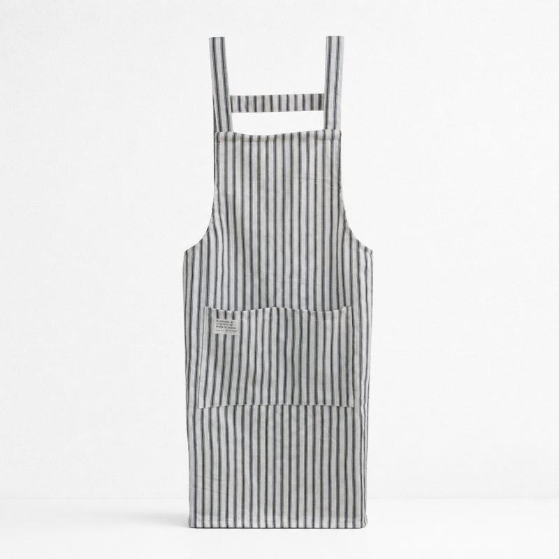 CouldNook Cotton Striped Apron - Aesthetic Home Workwear
