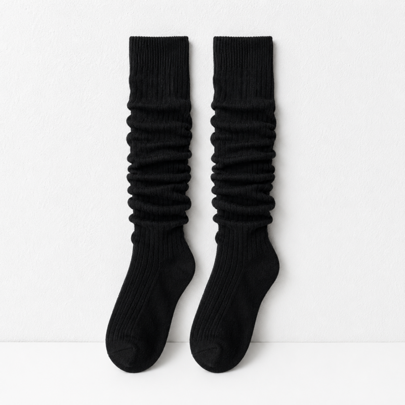 CouldNook Fleece Lounge Slipper Socks - Cozy Home Accent