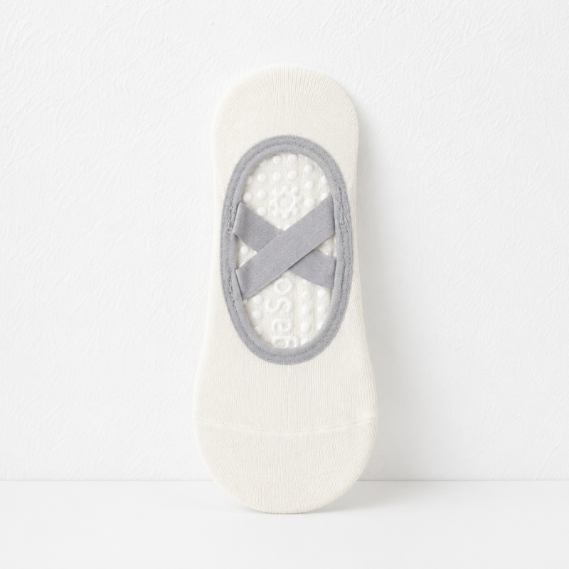 CouldNook Grip Sole Low Cut Socks - Home Movement Accent