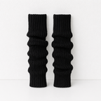 CouldNook 40CM Ribbed Slouch Leg Warmer Socks - Cozy Layering Accent