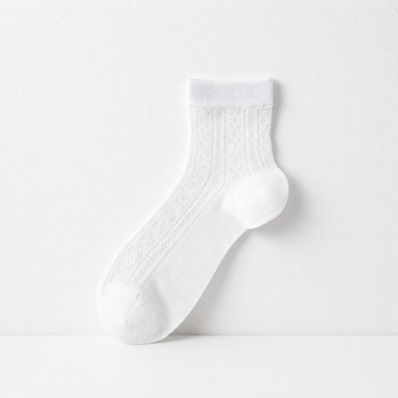 CouldNook Breathable Mesh Ankle Socks - Soft Daily Shoe Accent