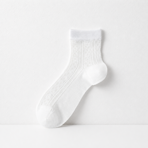 CouldNook Breathable Mesh Ankle Socks - Soft Daily Shoe Accent