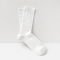 CouldNook Slouch Ribbed Mid-Calf Socks - Relaxed Footwear Accent