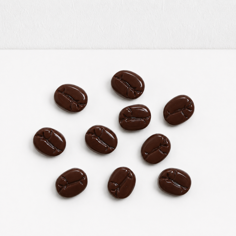 CouldNook Coffee Bean Fridge Magnet Set - Kitchen Decor Accent