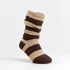 CouldNook Wide Stripe Crew Socks - Casual Wardrobe Accent