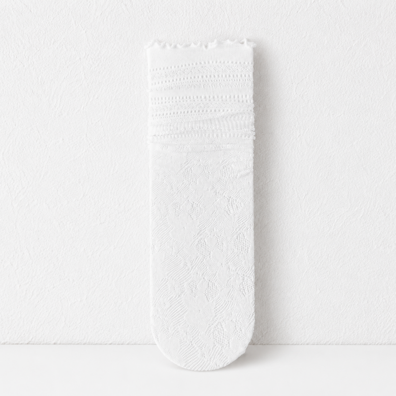 CouldNook Thermal Look Crew Socks - Warm Drawer Accent