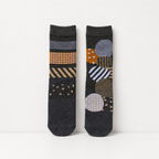CouldNook Cozy Patterned Crew Socks - Seasonal Drawer Accent