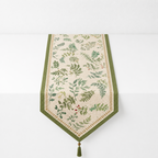 CouldNook Elegant Linen Blend Texture Table Runner - Warm Minimalist Home Decor
