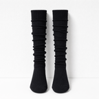 CouldNook Ribbed Leg Warmer Socks - Layered Footwear Accent