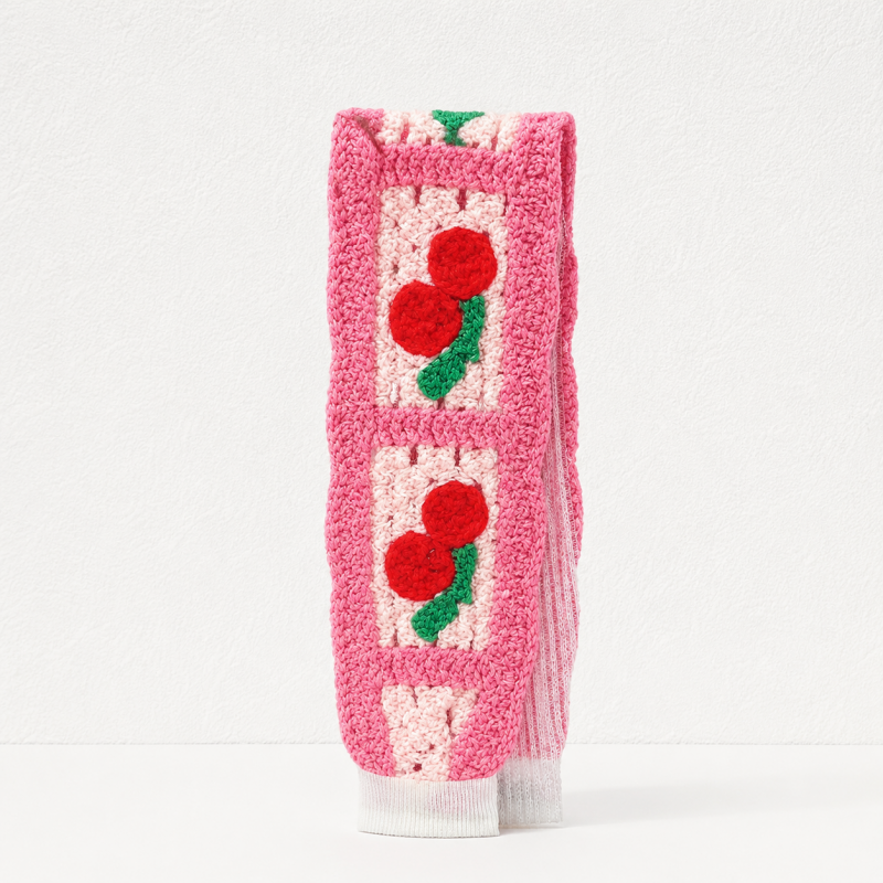 CloudNook Crochet Hair Band-Soft Non-Slip Floral Design