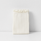 CouldNook Scallop Lace Trim Ankle Socks - Soft Shoe Accent