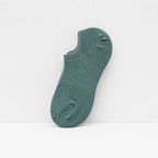 CouldNook Men Shell Texture No Show Socks - Footwear Helper