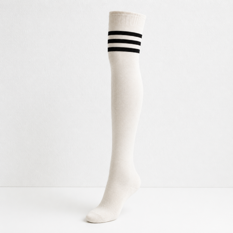 CouldNook Stripe Leg Warmers - Cozy Layering Pair