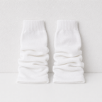 CouldNook Slouchy Ribbed Leg Warmer Socks - Layered Shoe Accent