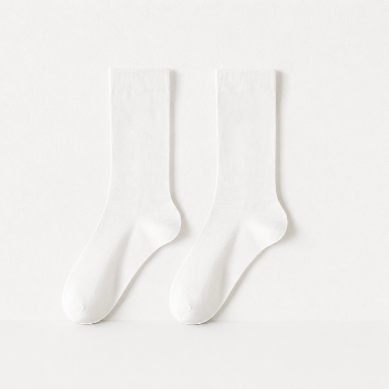 CouldNook Cozy Terry-Look Crew Socks - Everyday Comfort Accent