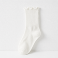 CouldNook Cozy Ruffle Trim Ankle Socks - Everyday Footwear Accent