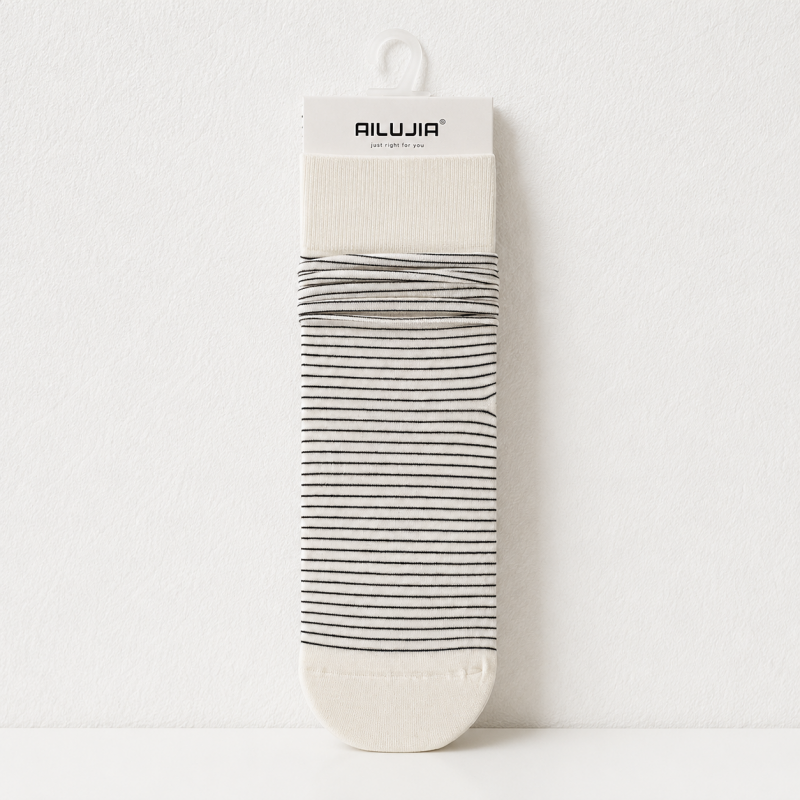 CouldNook Cozy Scrunched Ribbed Crew Socks - Relaxed Layering Accent