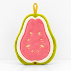 CouldNook Fruit Slice Hanging Hand Towel - Absorbent Home Textile