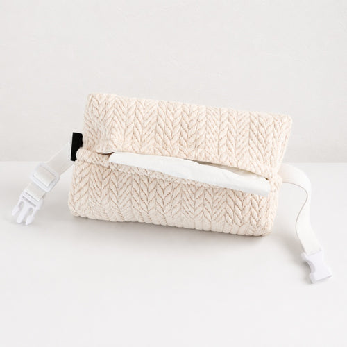 CouldNook Canvas Car Tissue Case - Aesthetic Minimalist Storage Bag