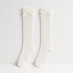 CouldNook Floral Lace Calf Socks - Dress Display Accent