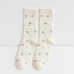 CouldNook Cozy Pattern Crew Socks - Everyday Display Accent