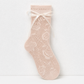 CouldNook Corset Lace Up Mesh Socks - Statement Shoe Accent