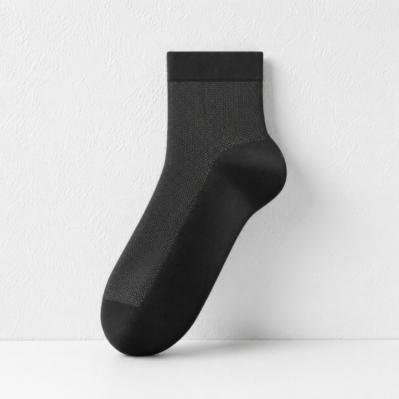CouldNook Men Mesh Short Socks - Everyday Shoe Pair