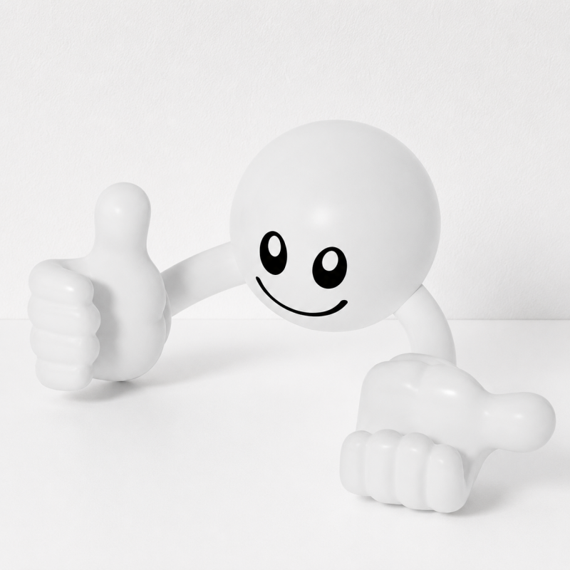 CouldNook Thumbs Up Emoji Phone Stand - Desk Phone Accessory
