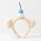 CouldNook Cherry and Animal Plush Headband - Soft Hair Accessory