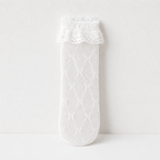 CouldNook Lace Flower Thin Mid Socks - Light Wardrobe Accent