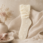 CouldNook Corset Lace Mesh Socks - Statement Shoe Accent