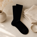 CouldNook Slouch Ribbed Calf Socks - Relaxed Footwear Accent