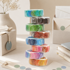 CouldNook Washi Tape Dots - Aesthetic Fruit Candy Stickers