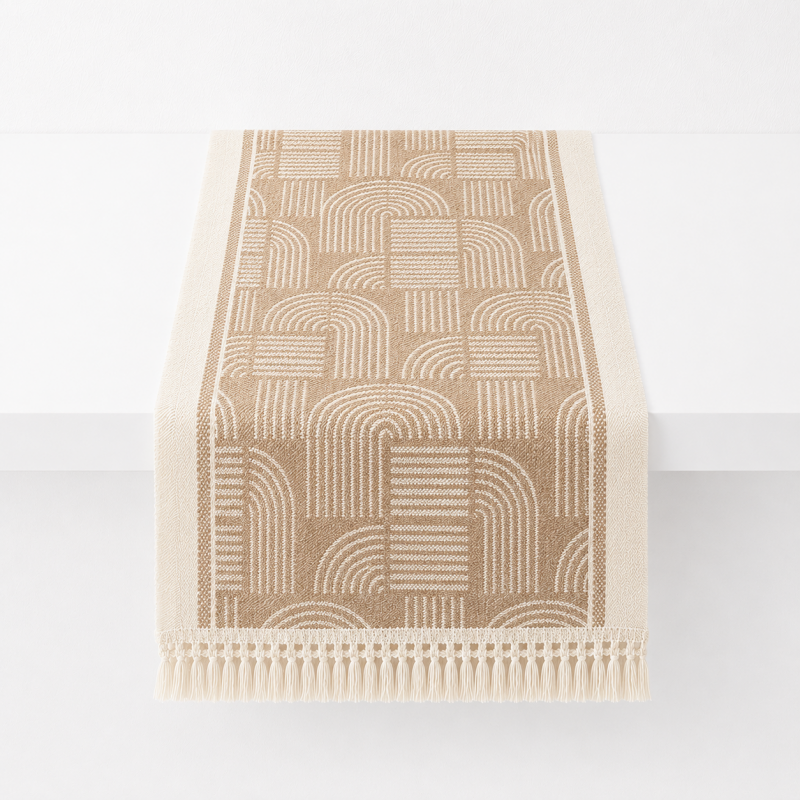 CouldNook Boho Fringle Table Runner - Vintage Tassel Home Decor