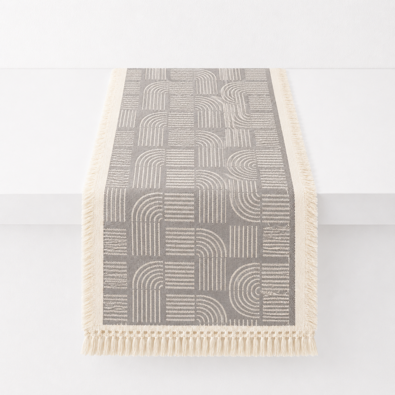 CouldNook Boho Fringle Table Runner - Vintage Tassel Home Decor